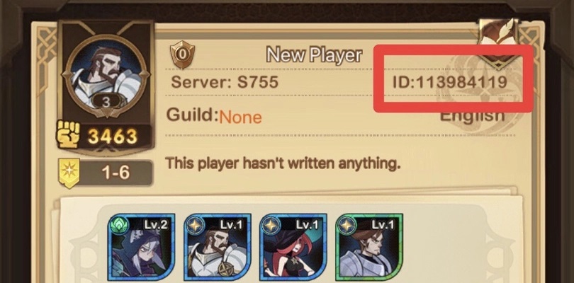  afk arena uid 